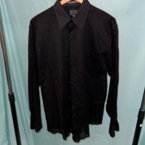 Men’s  Calvin Klein button down long sleeve dress shirt